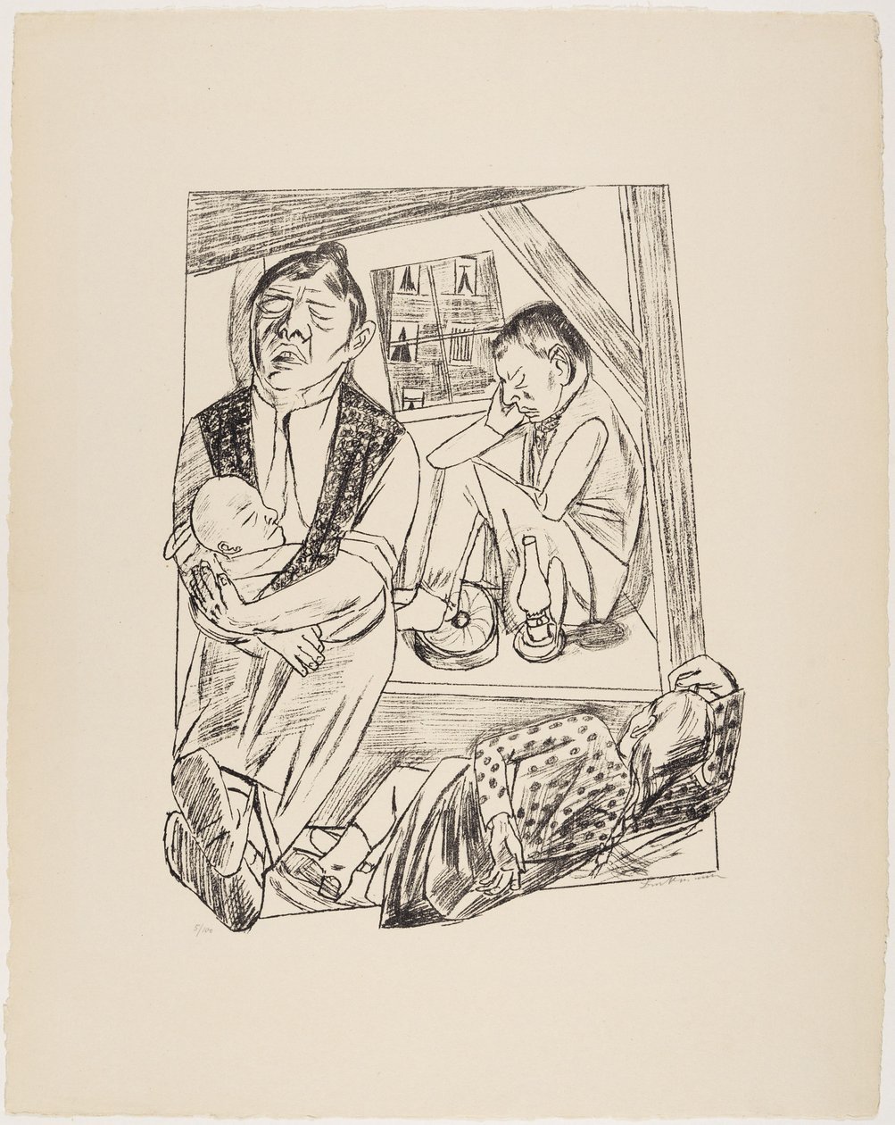 Natten av Max Beckmann
