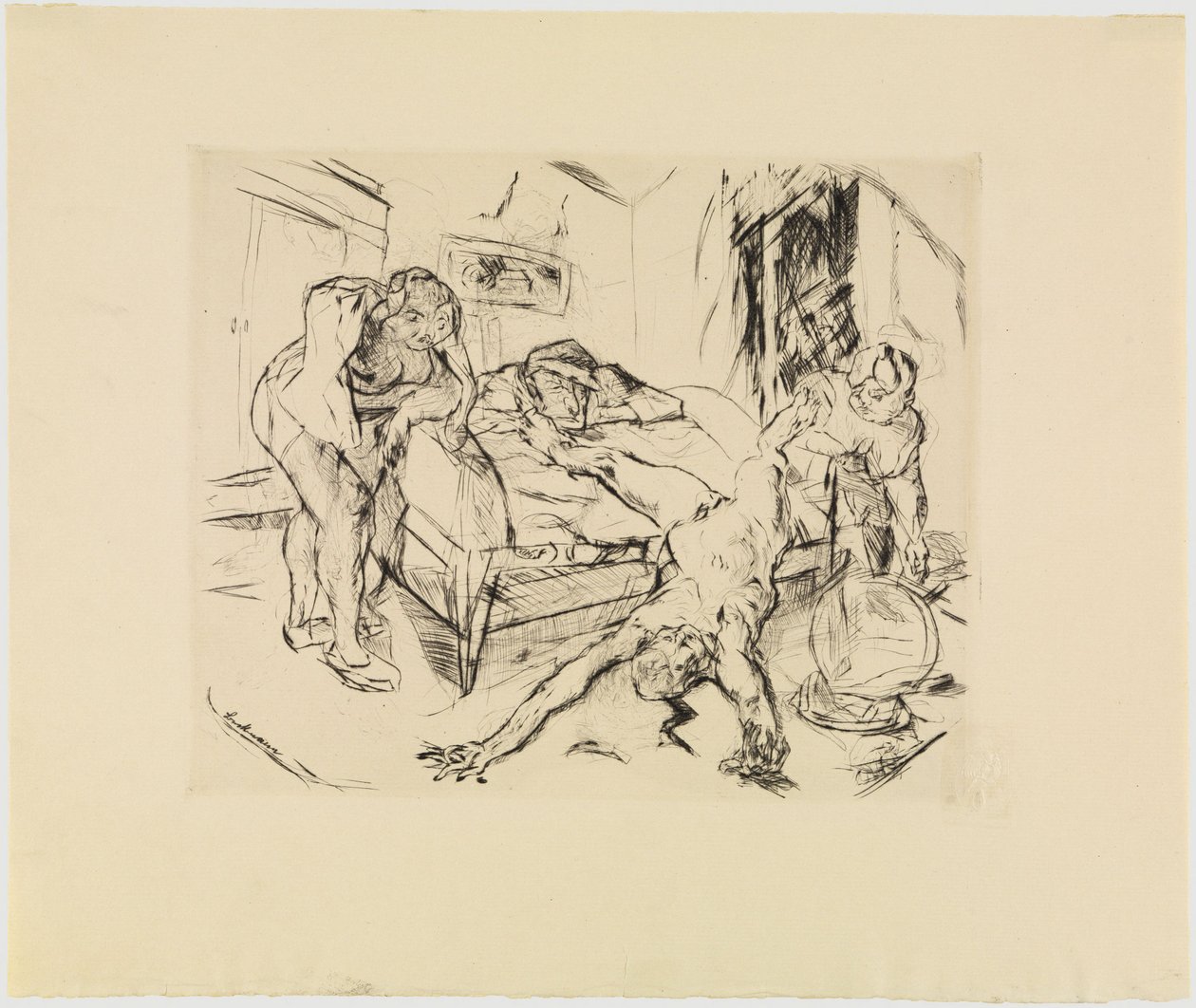 Natten av Max Beckmann