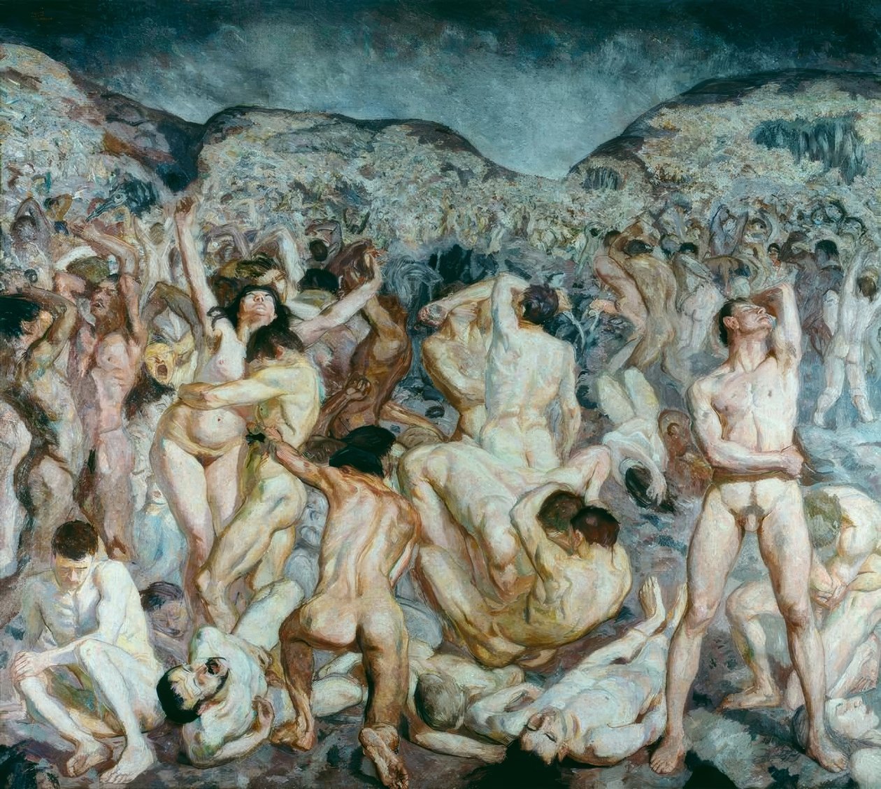 Kampen av Max Beckmann