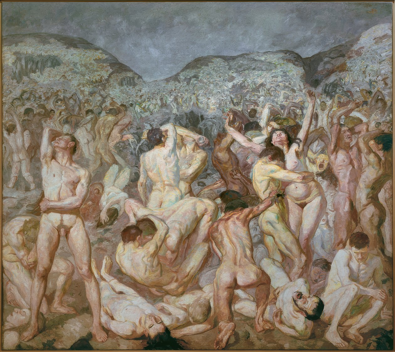Kampen av Max Beckmann