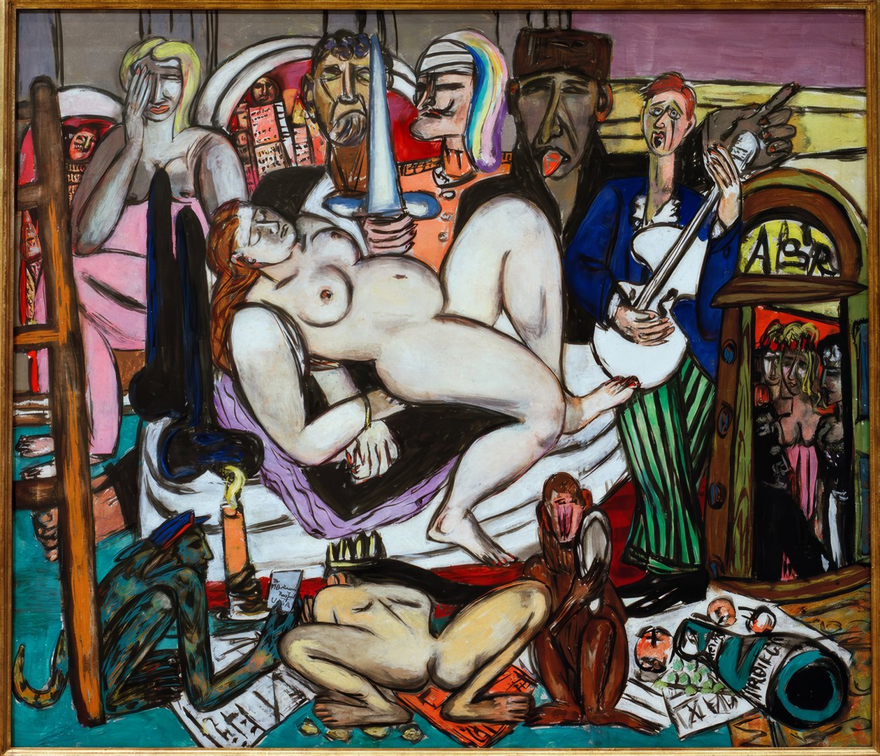 Byen av Max Beckmann