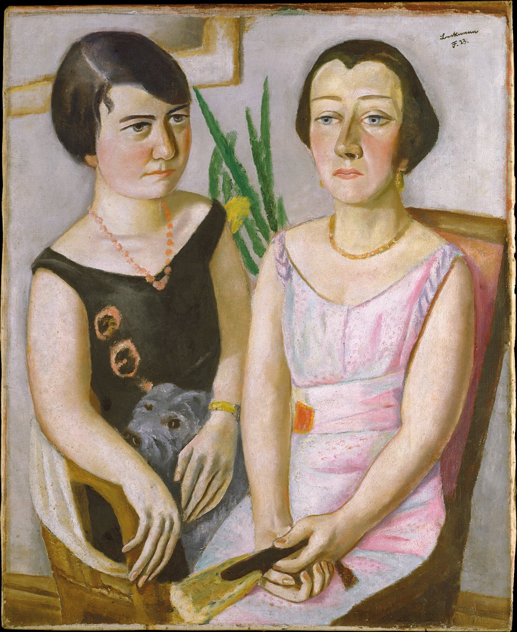 Dobbeltportrett av Max Beckmann