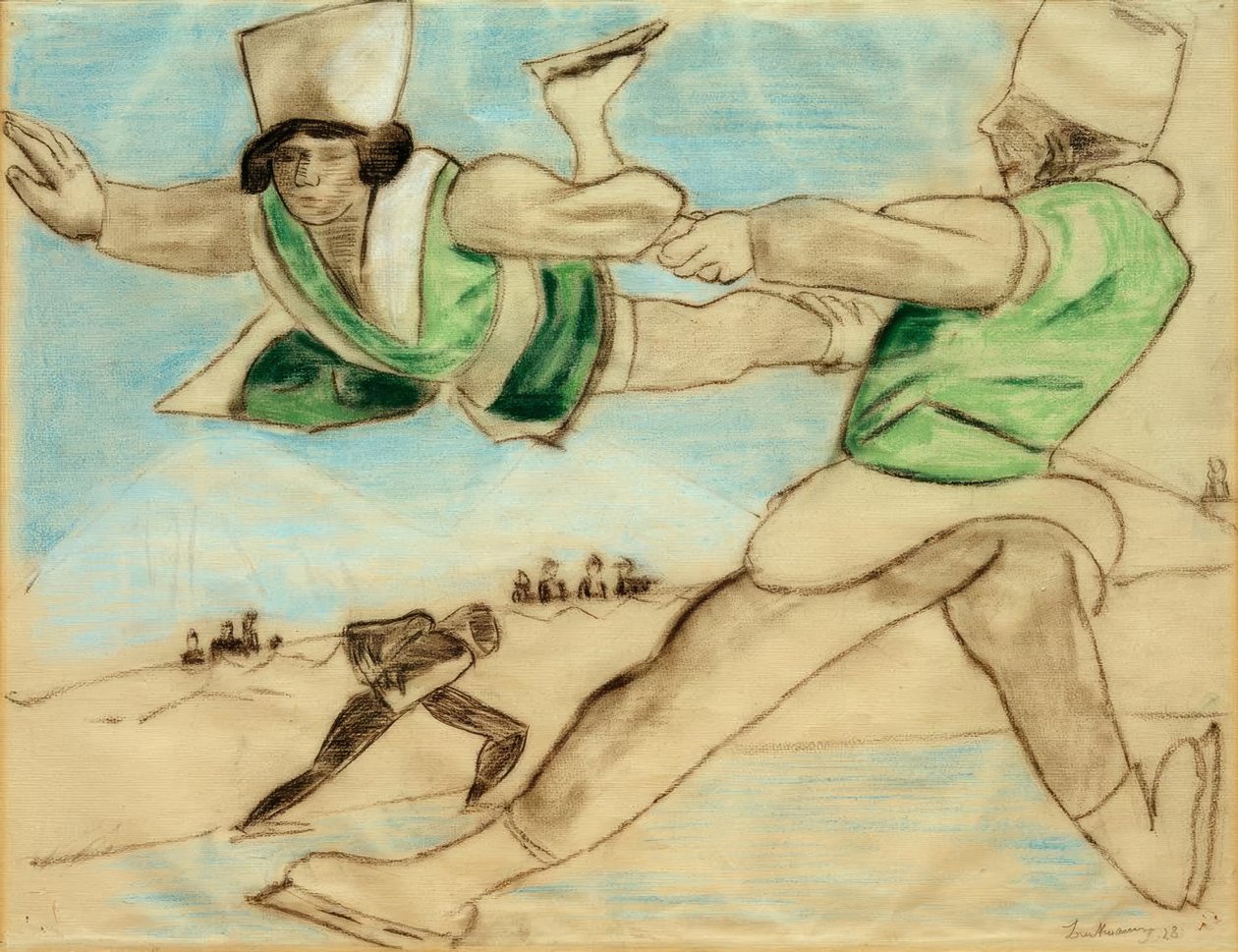 Kunstløper II av Max Beckmann