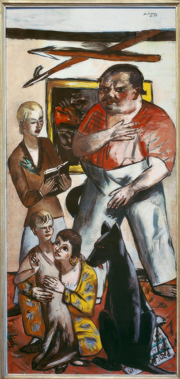 Familieportrett George av Max Beckmann