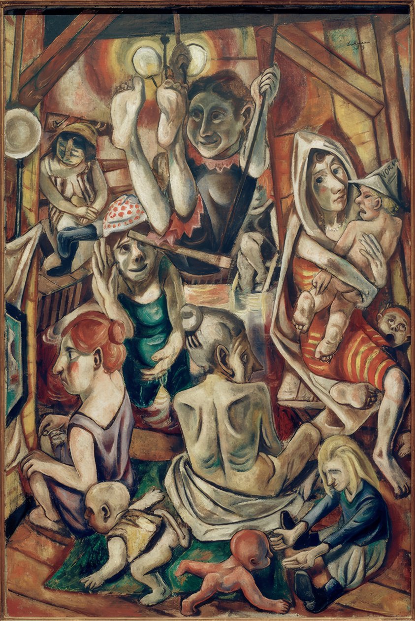 Damebad av Max Beckmann
