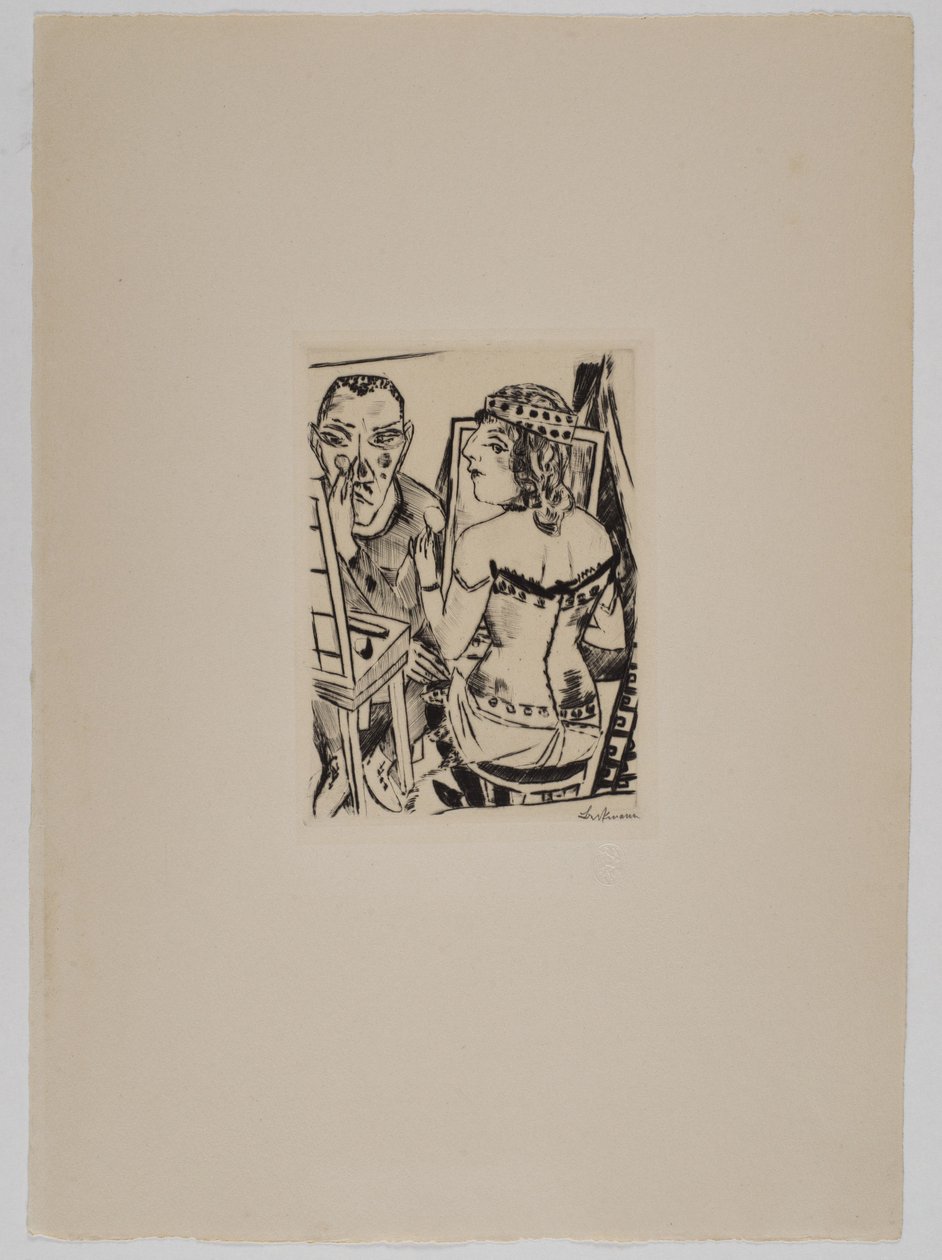 Garderobe av Max Beckmann