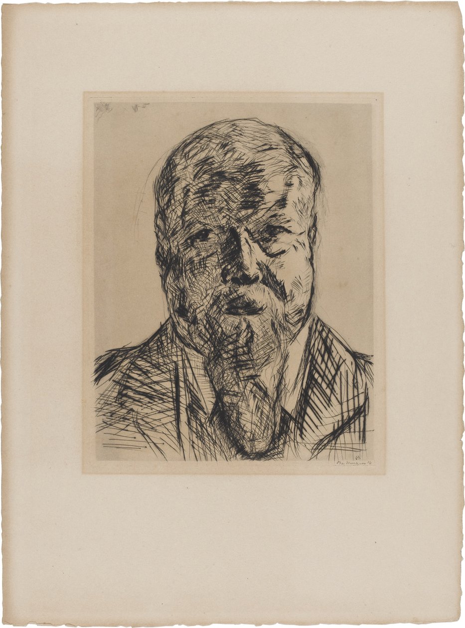 Geheimeråd dr. Carl Robert (1850-1922) av Max Beckmann