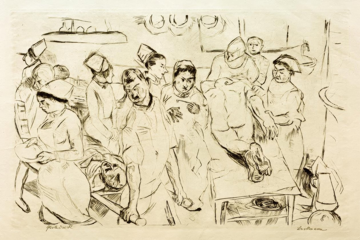 Stor operasjon av Max Beckmann