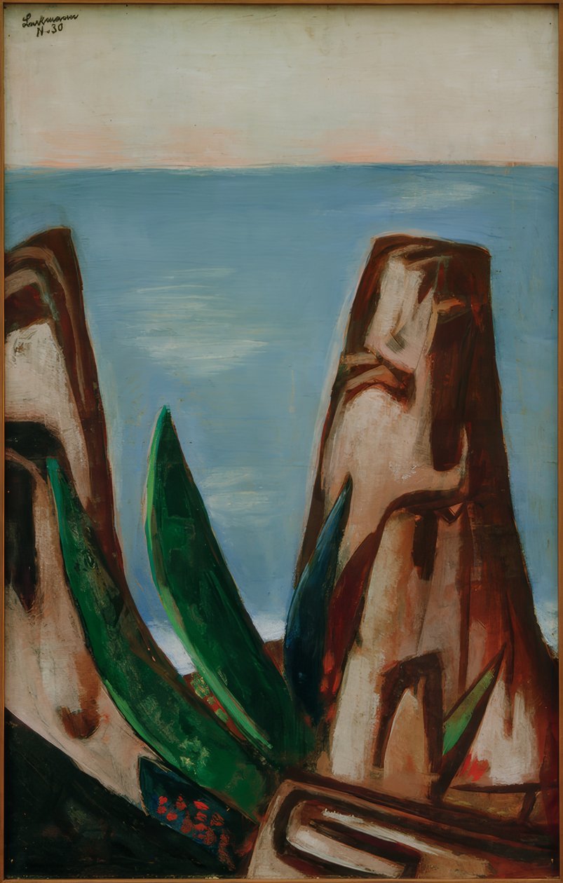 Marine. Franske riviera av Max Beckmann