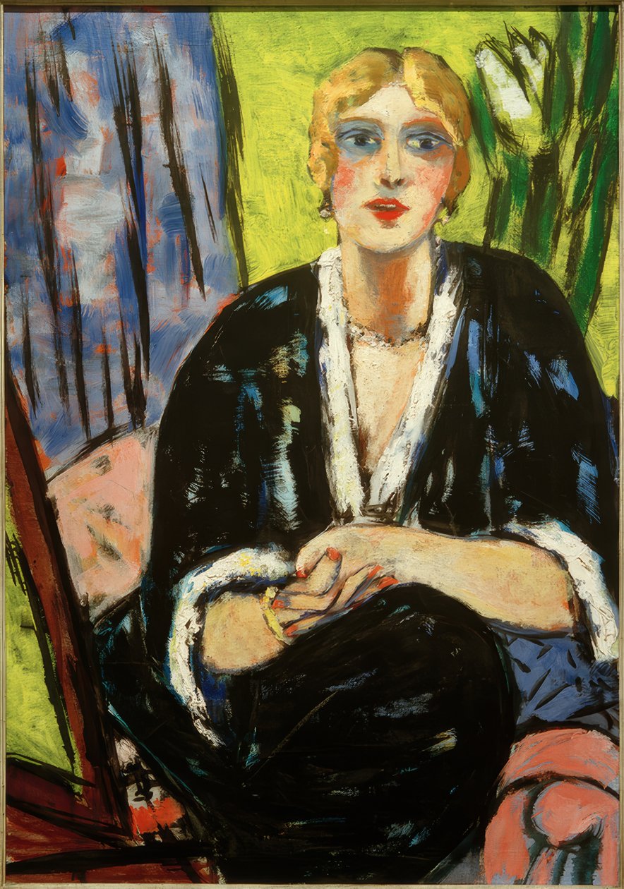 Portrett av Lilly von Schnitzler av Max Beckmann