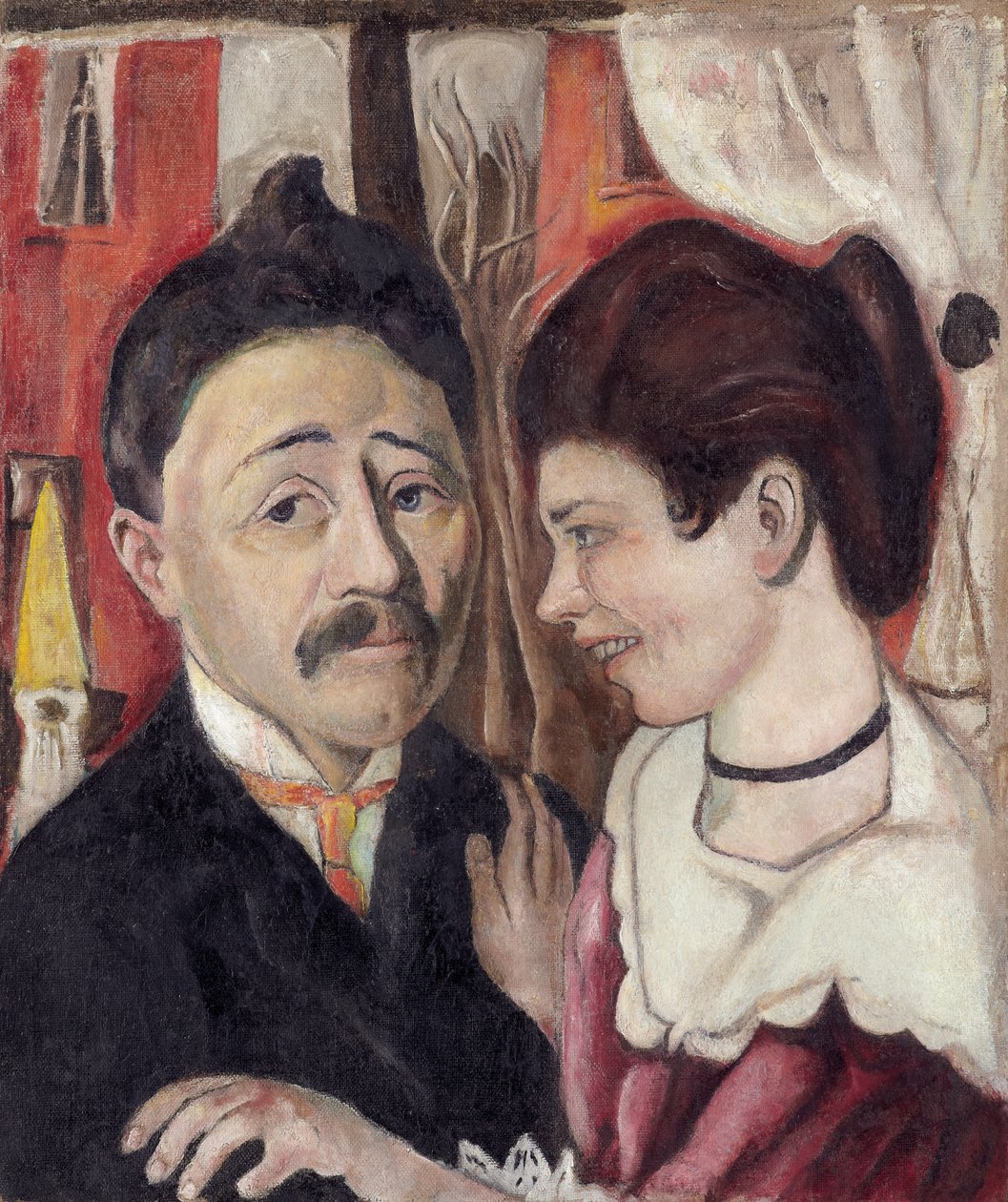 Portrett av ekteparet Carl av Max Beckmann