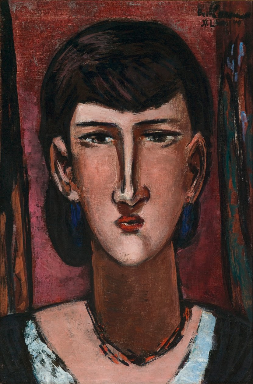 Portrett av Edie Rickey av Max Beckmann