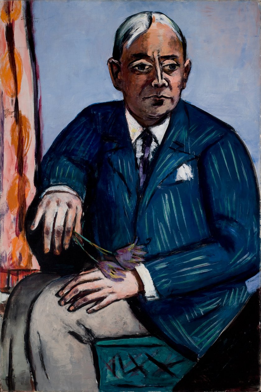 Portrett av Ludwig Berger av Max Beckmann