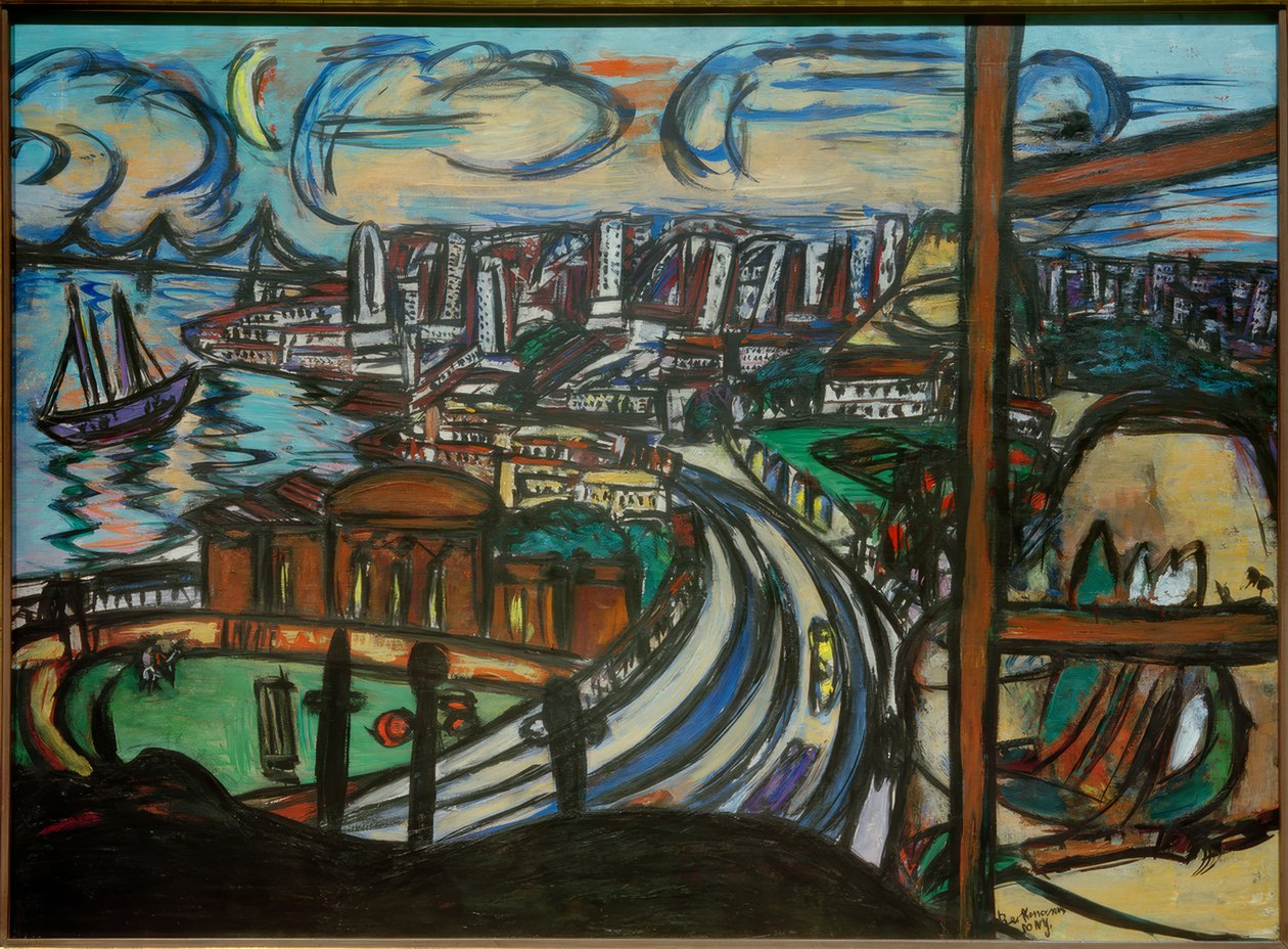 San Fransisco av Max Beckmann