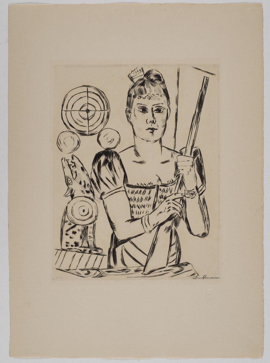 Skytebod av Max Beckmann
