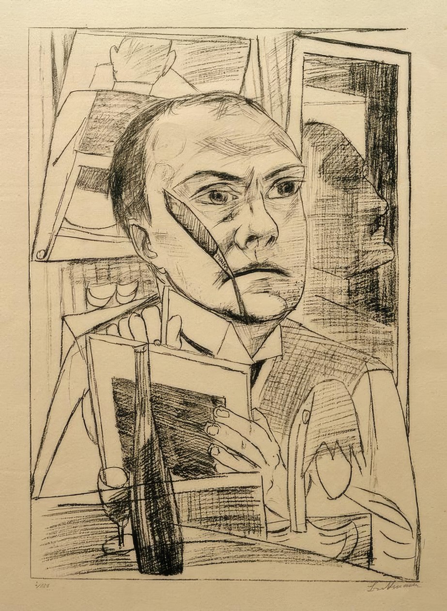 Til og med på hotellet av Max Beckmann