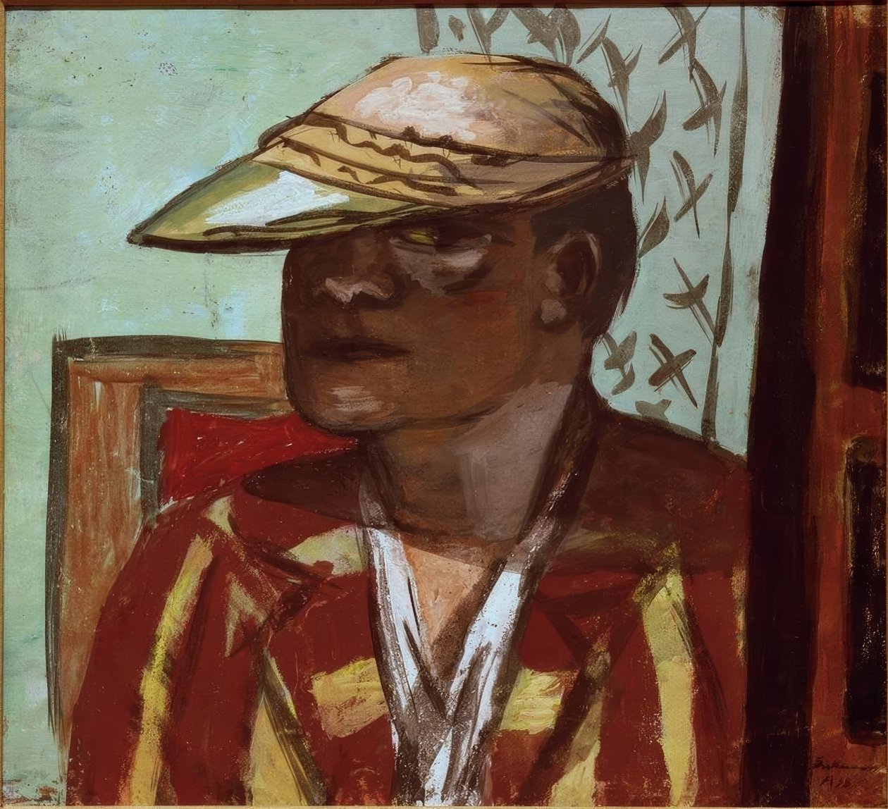 Selvportrett av Max Beckmann