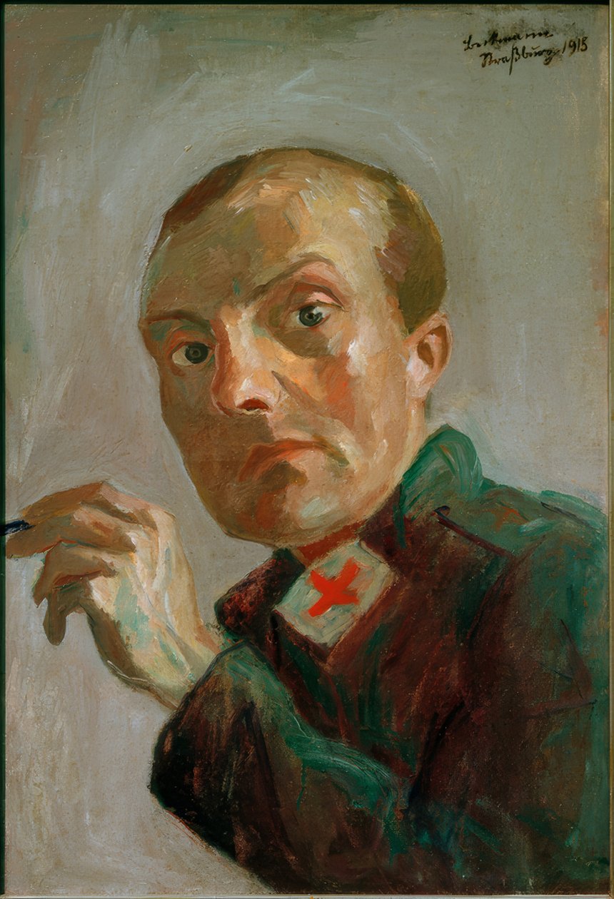 Selvportrett som sykepleier av Max Beckmann