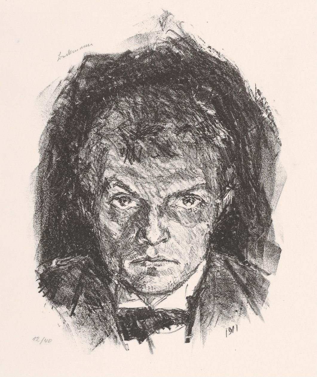 Selvportrett av Max Beckmann