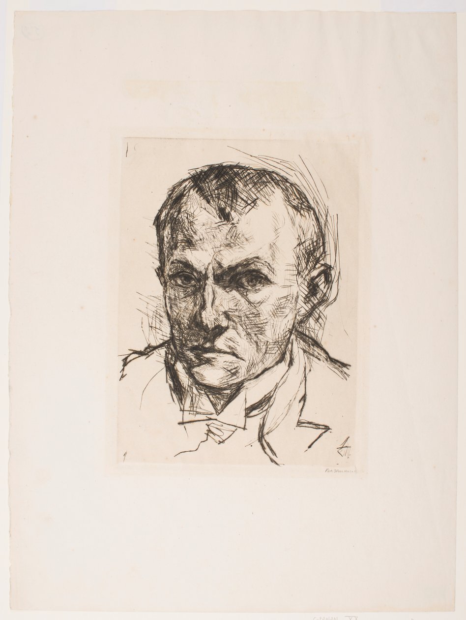 Selvportrett av Max Beckmann