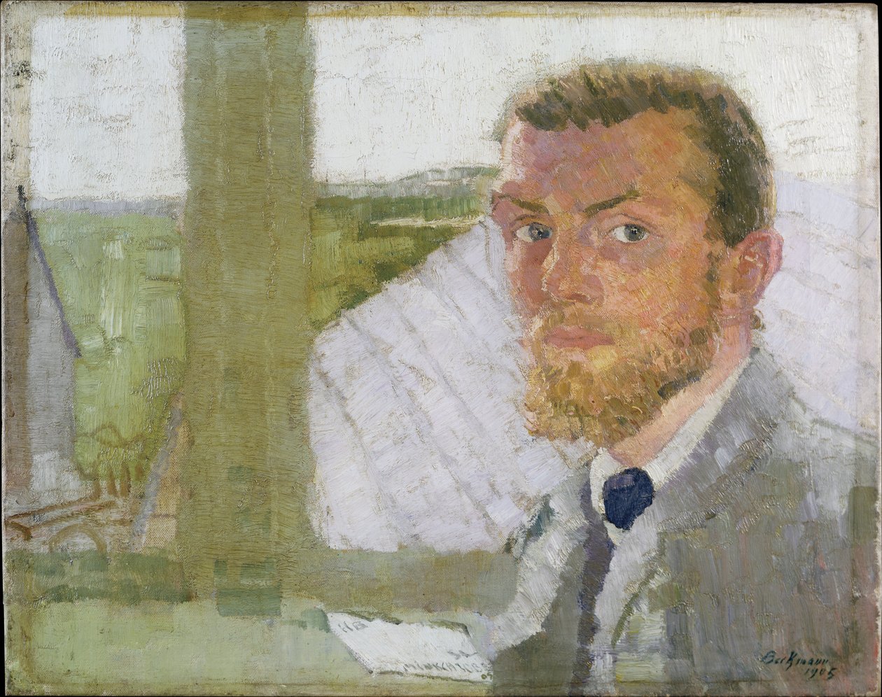 Selvportrett av Max Beckmann