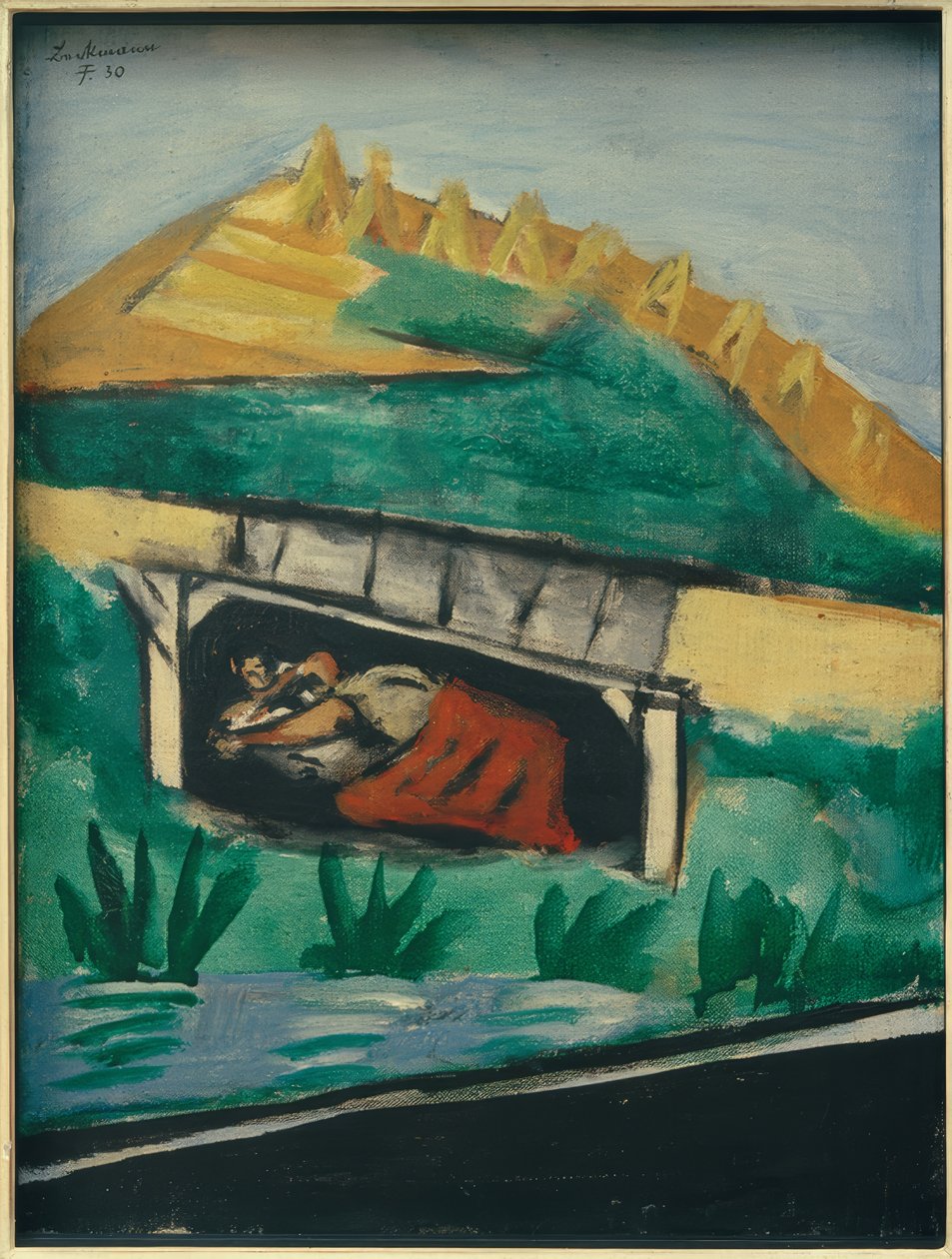 Sommer (elskere) av Max Beckmann