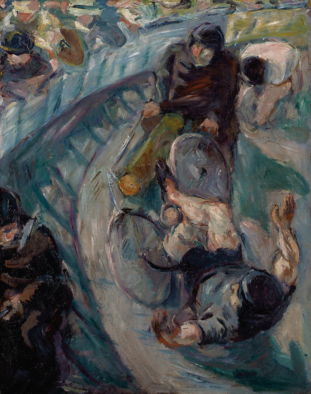 Fallende racer av Max Beckmann