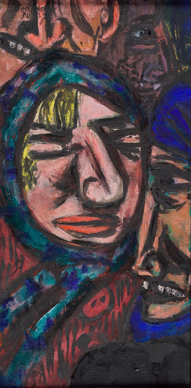 Die Bowery av Max Beckmann