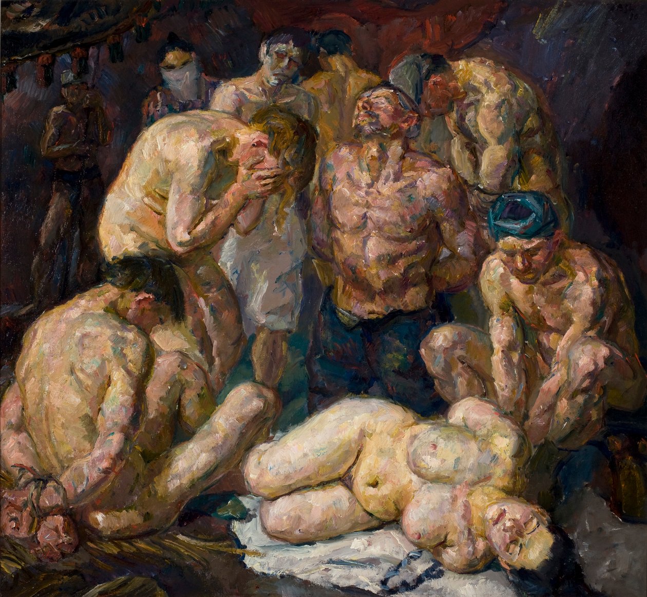 Fangene av Max Beckmann