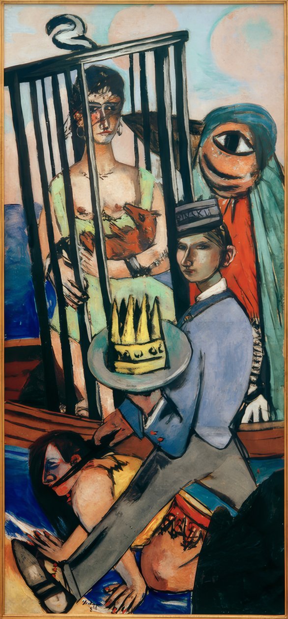 Temptation (Temptation of Saint Anthony) av Max Beckmann