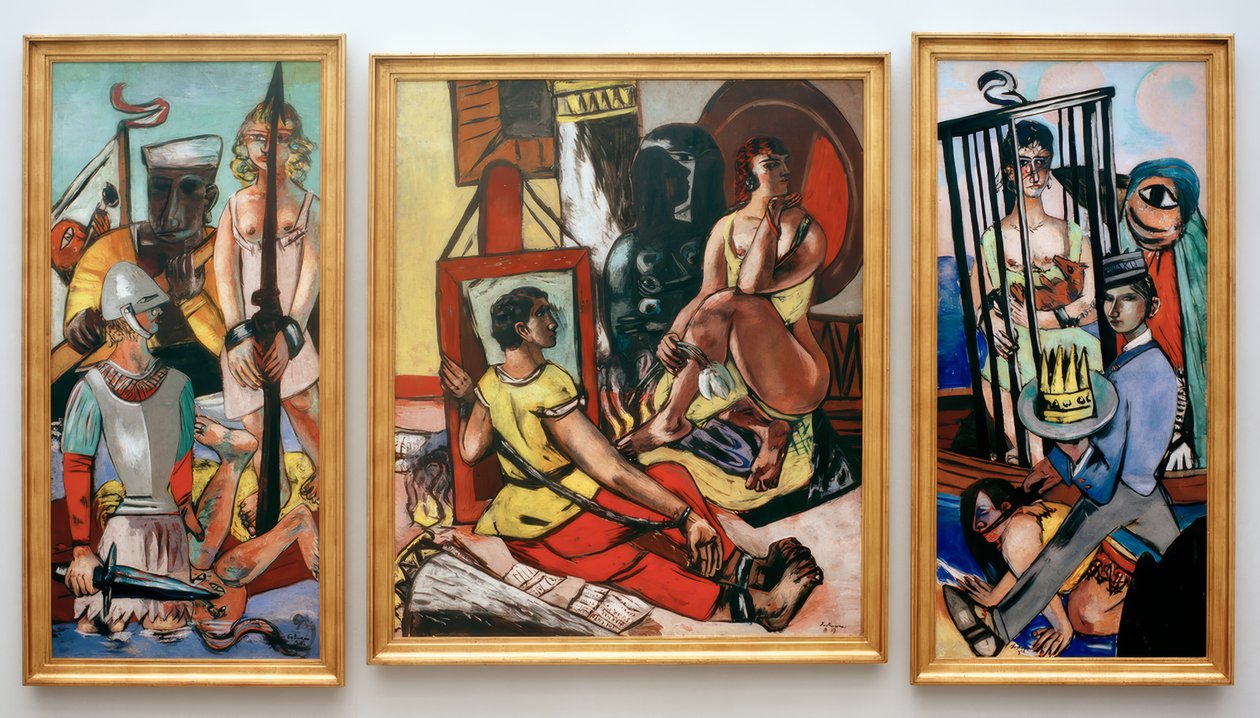Temptation (Temptation of Saint Anthony) av Max Beckmann