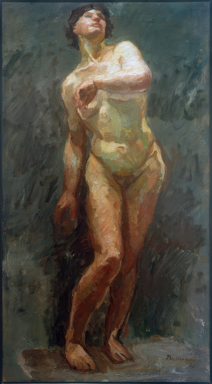 Kvinnelig naken av Max Beckmann