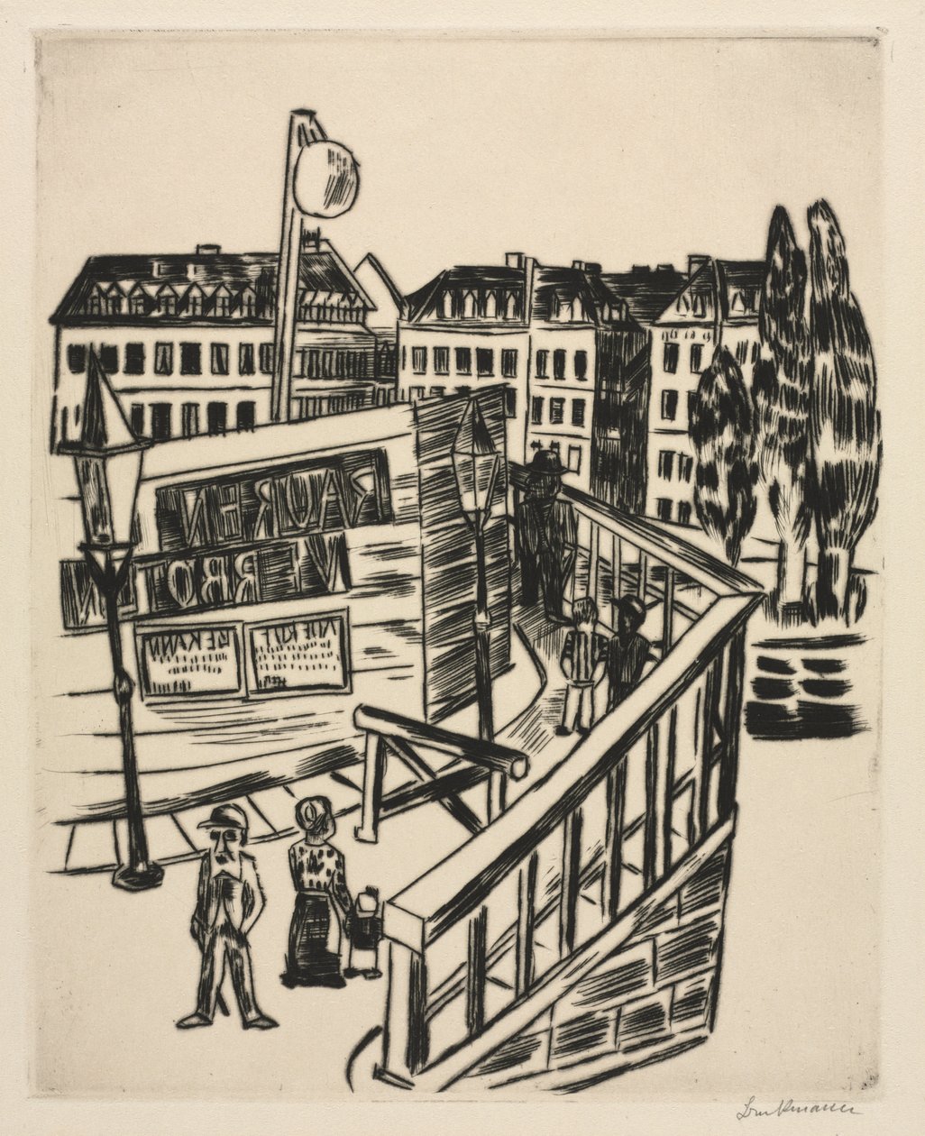 Trebro av Max Beckmann