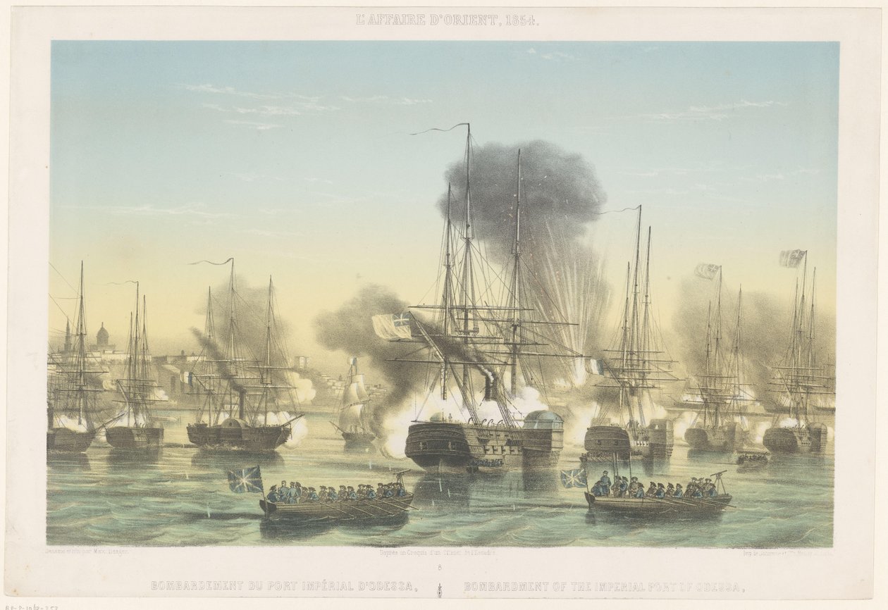 Bombardement av Odessa, 1854 L