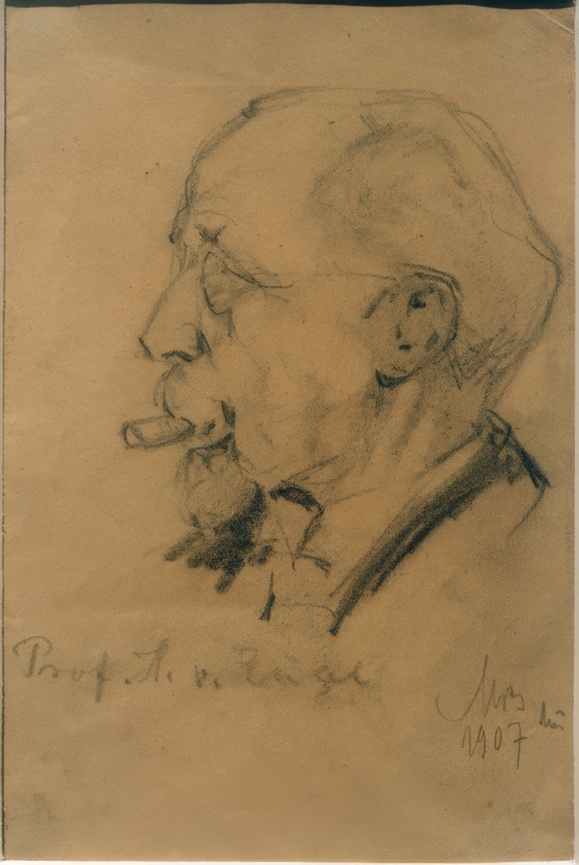 Portrett av Heinrich von Rein av Max Bergmann