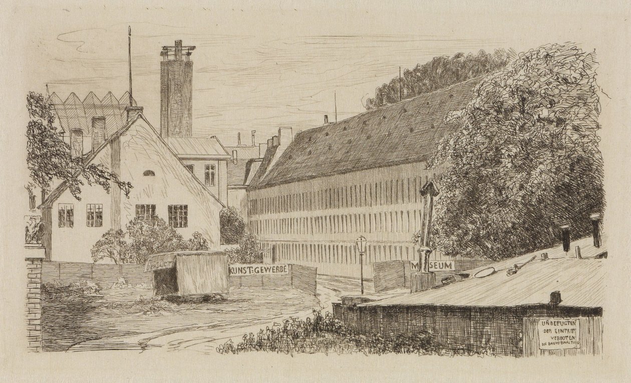 Det gamle kunstindustrimuseet av Max Klinger