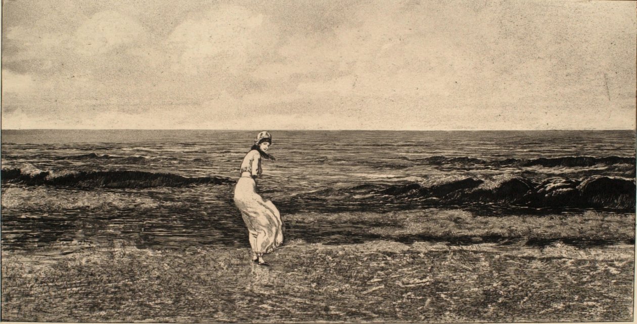 Ved havet av Max Klinger