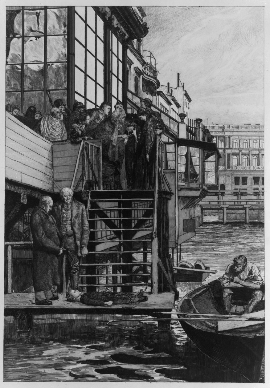 Dramaer. Plate 4: En mor II. av Max Klinger