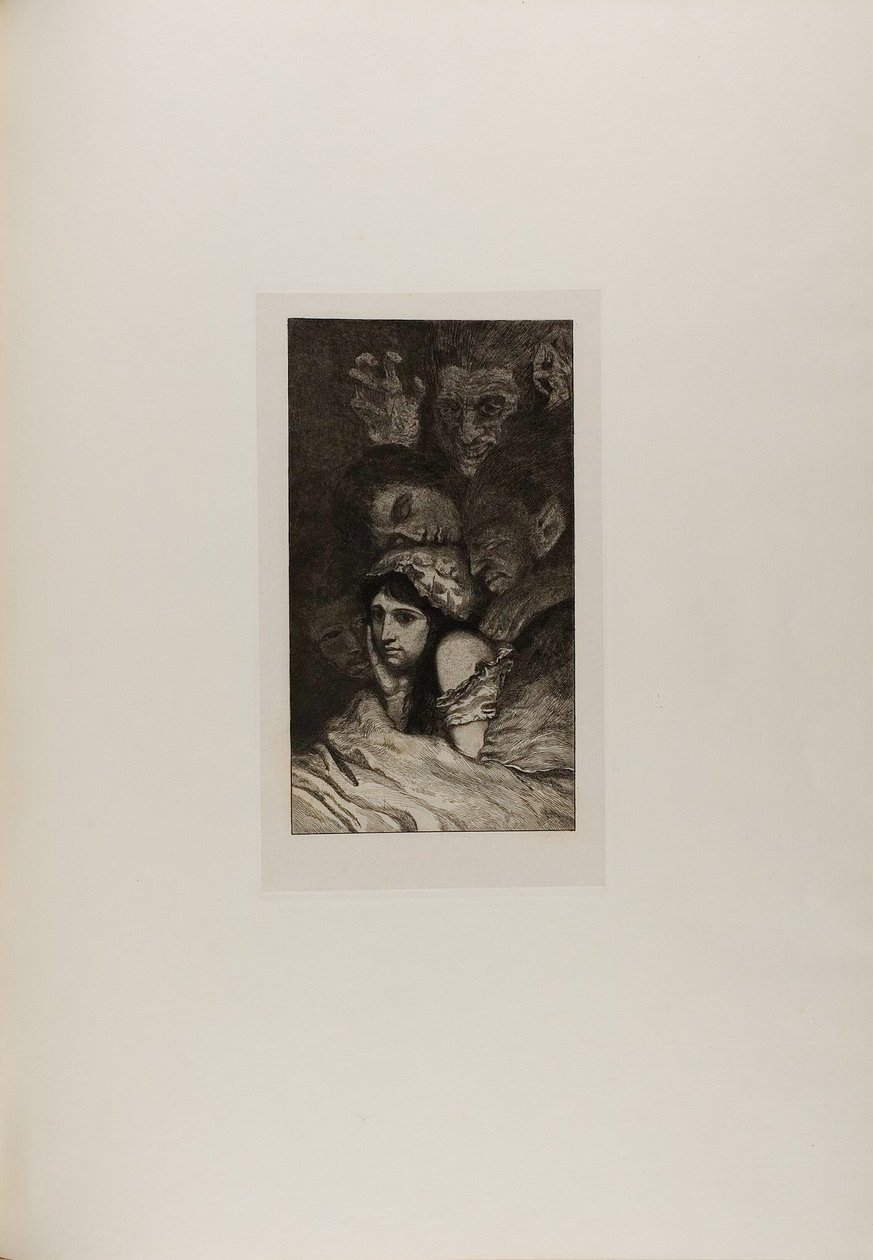 Dreams, tallerken tre fra A Life av Max Klinger