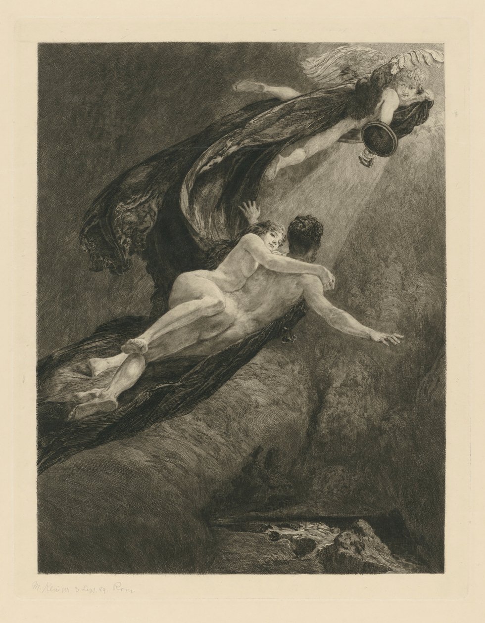 En kjærlighet, plate 7: nye drømmer om lykke av Max Klinger