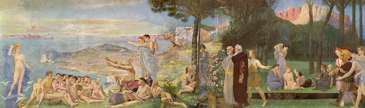 Engelsk: Hellas#39; blomst av Max Klinger