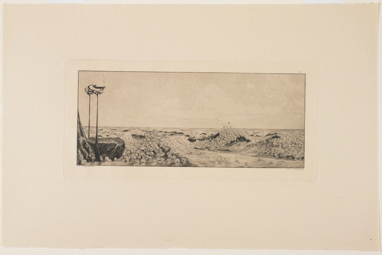 Homage, 1881 av Max Klinger