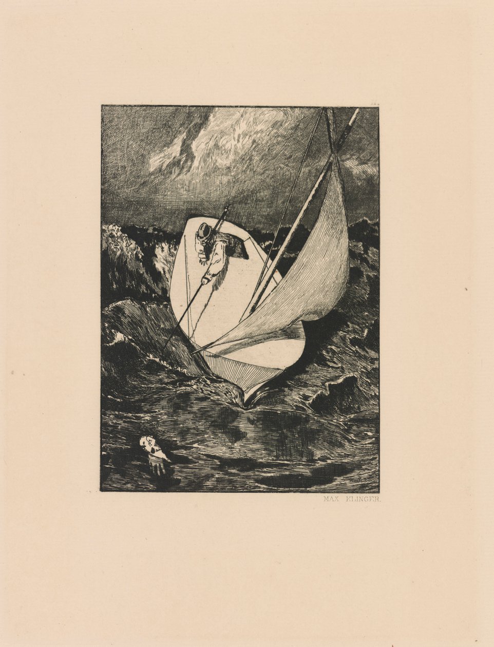 Rescue (Rescue), fra serien A Glove av Max Klinger