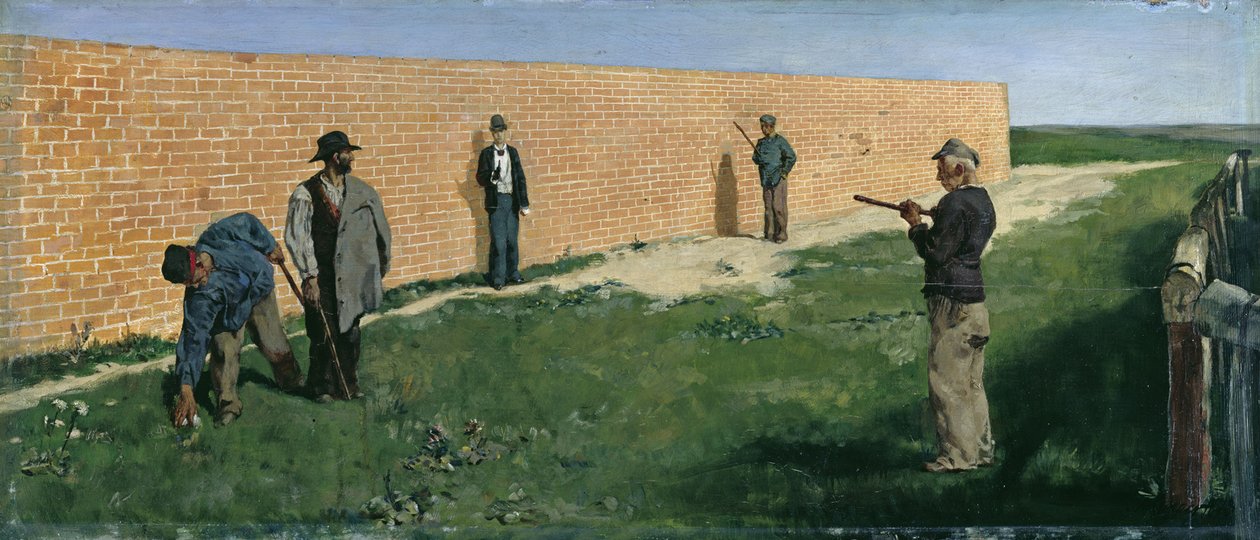 Spaserende (Overfallet) av Max Klinger