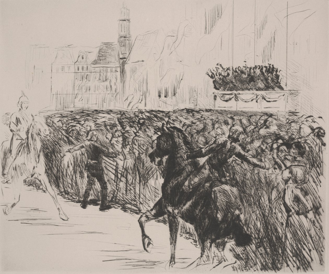Ankomst av dronningen av Holland, 1913 av Max Liebermann