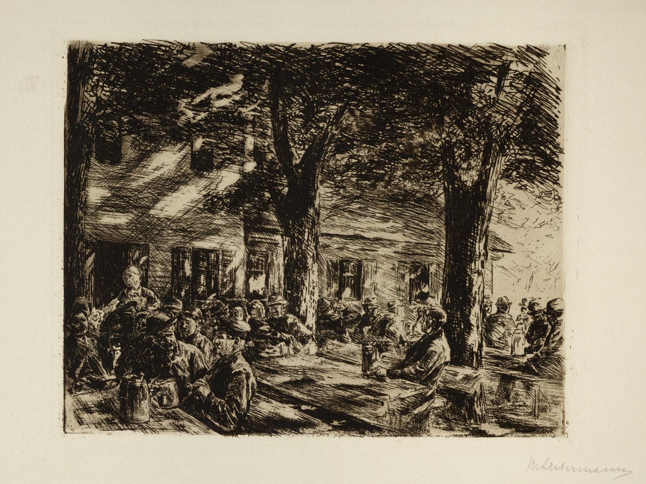Ølhage i Brannenburg nær Rosenheim av Max Liebermann