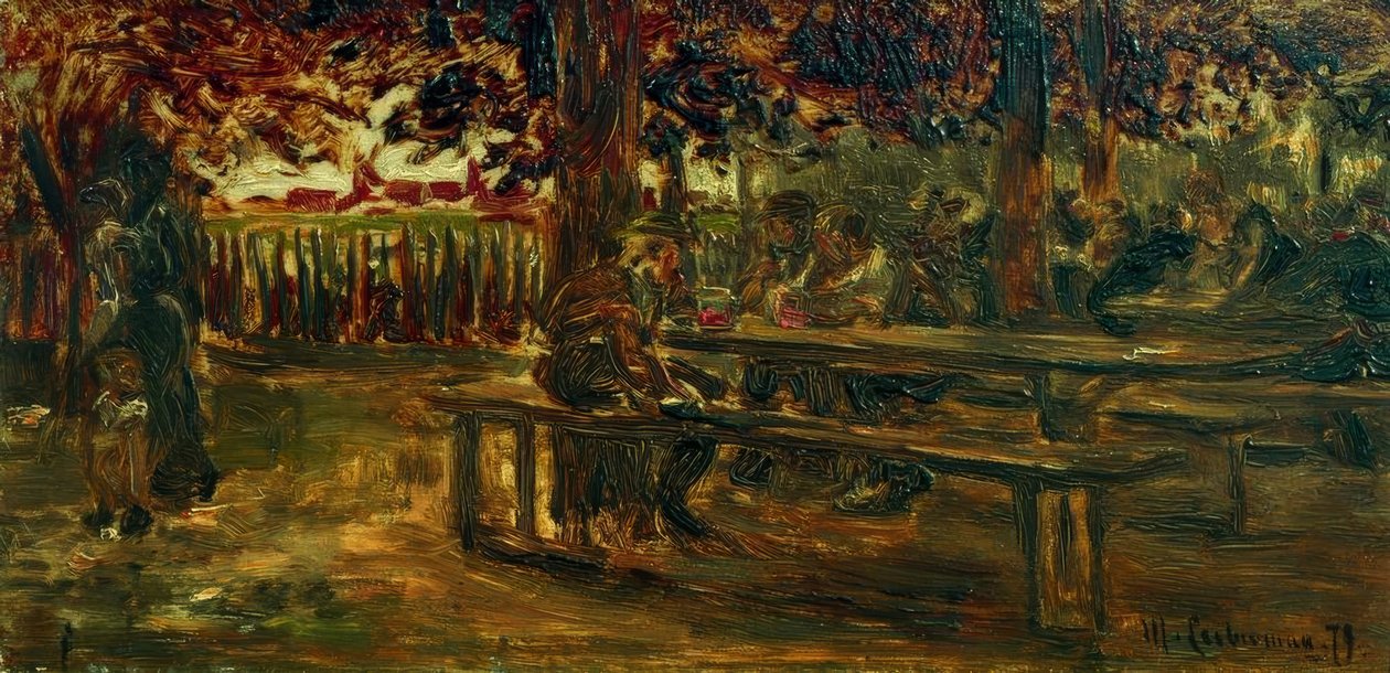 Ølhage i Etzenhausen av Max Liebermann