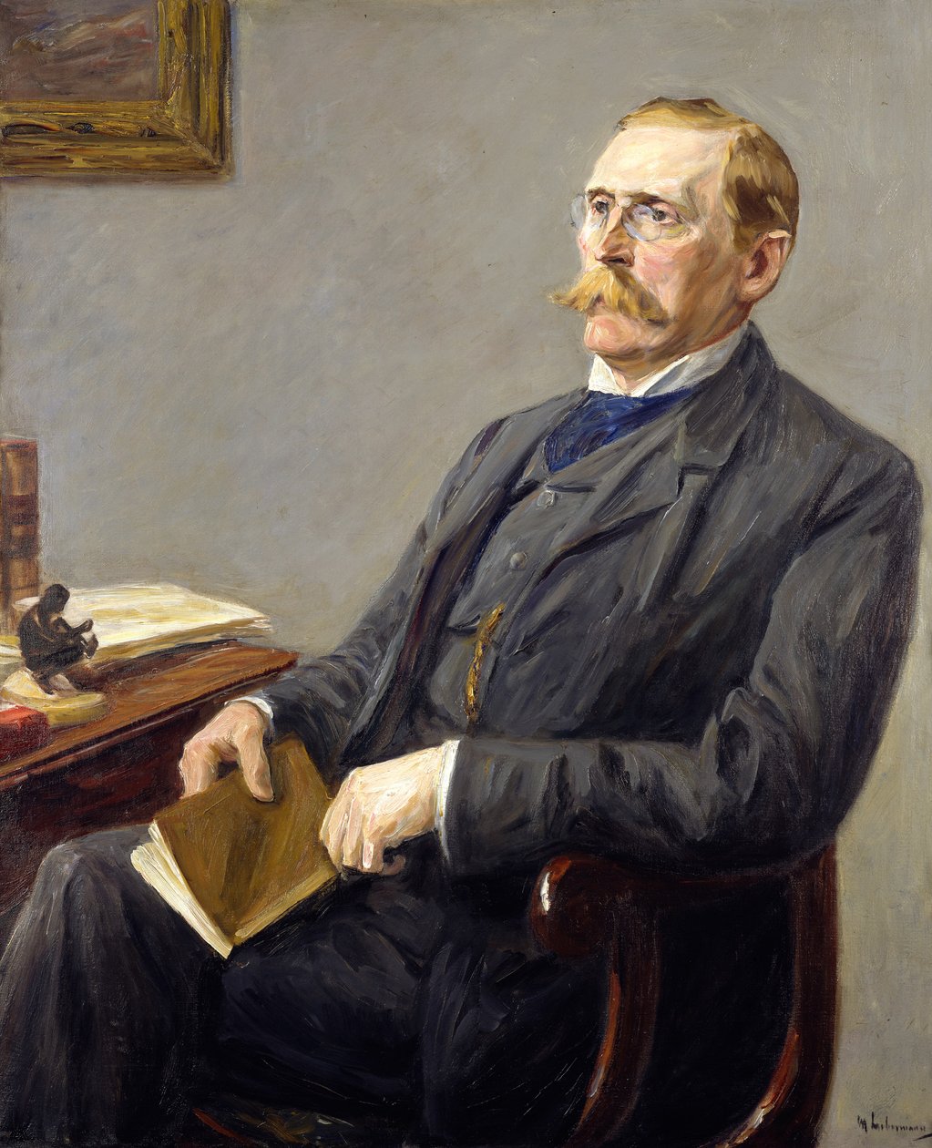 Portrett av dr. Wilhelm von Bode av Max Liebermann