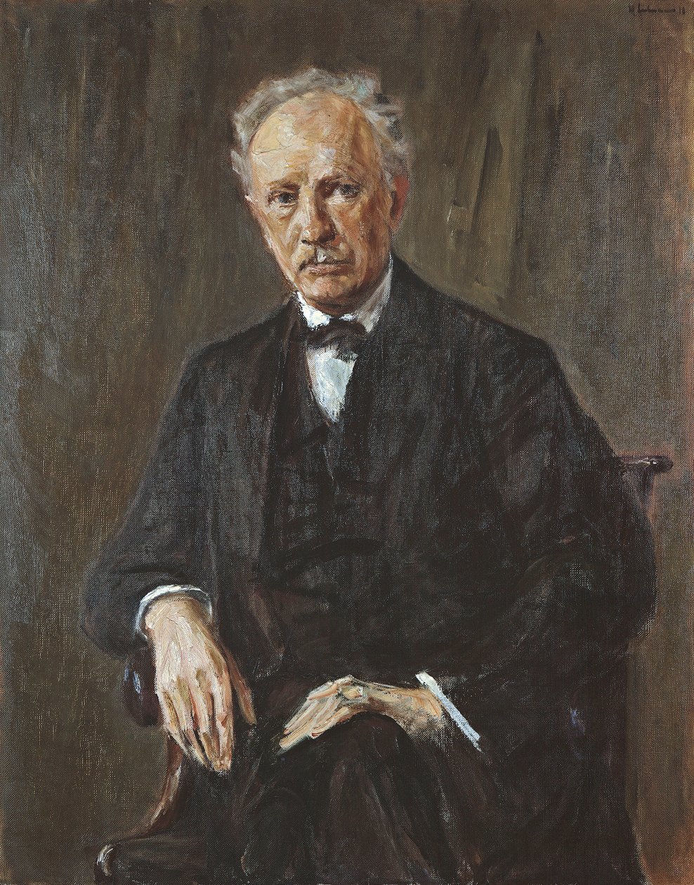 Portrett av Richard Strauss av Max Liebermann