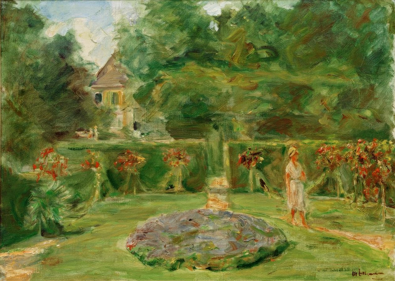 Rundkjøringen i hekkehagen av Max Liebermann